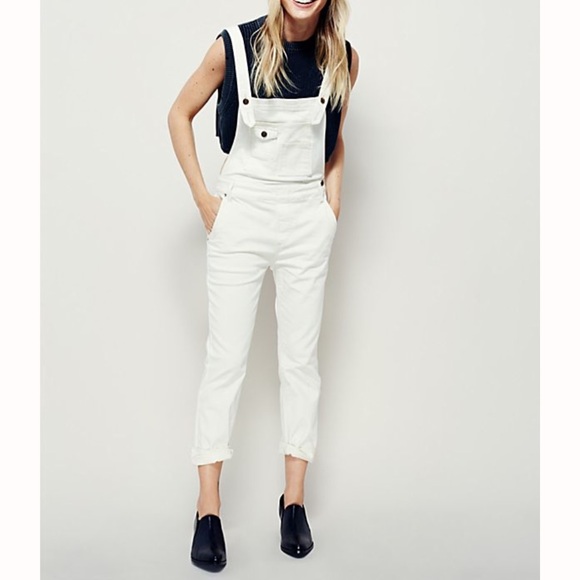 Free People Denim - 🆕Free People Washed Denim Overall